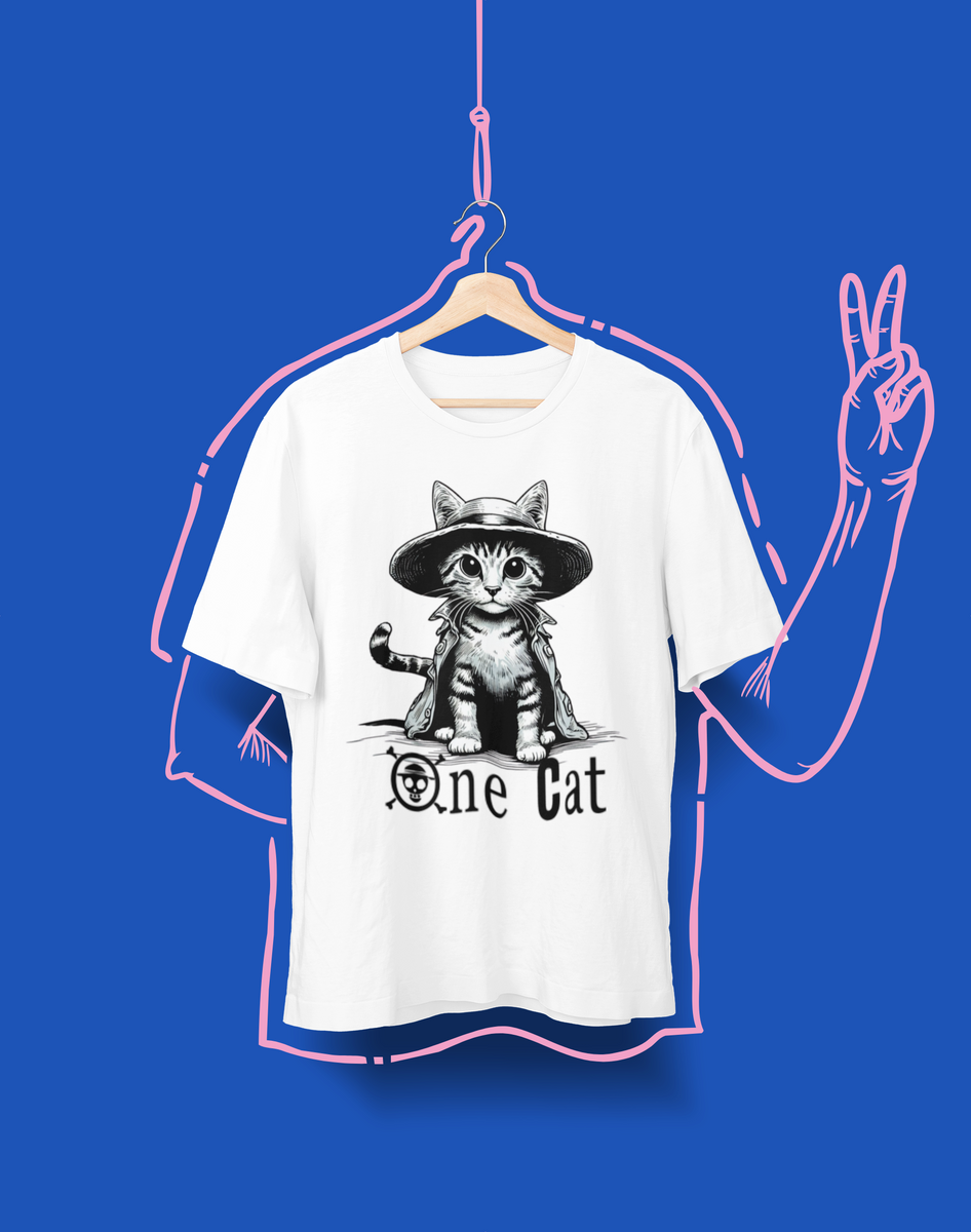 Nome do produto: Camiseta Unissex - One Cat