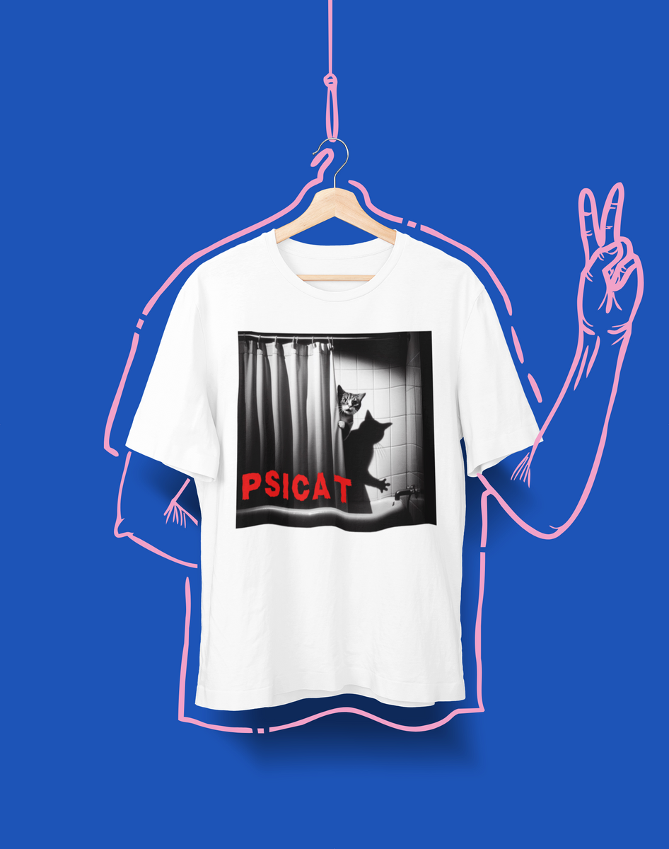 Nome do produto: Camiseta Unissex - Psicat