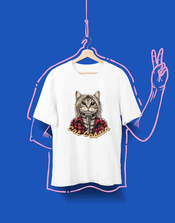 Camiseta Unissex - Cat Cobain