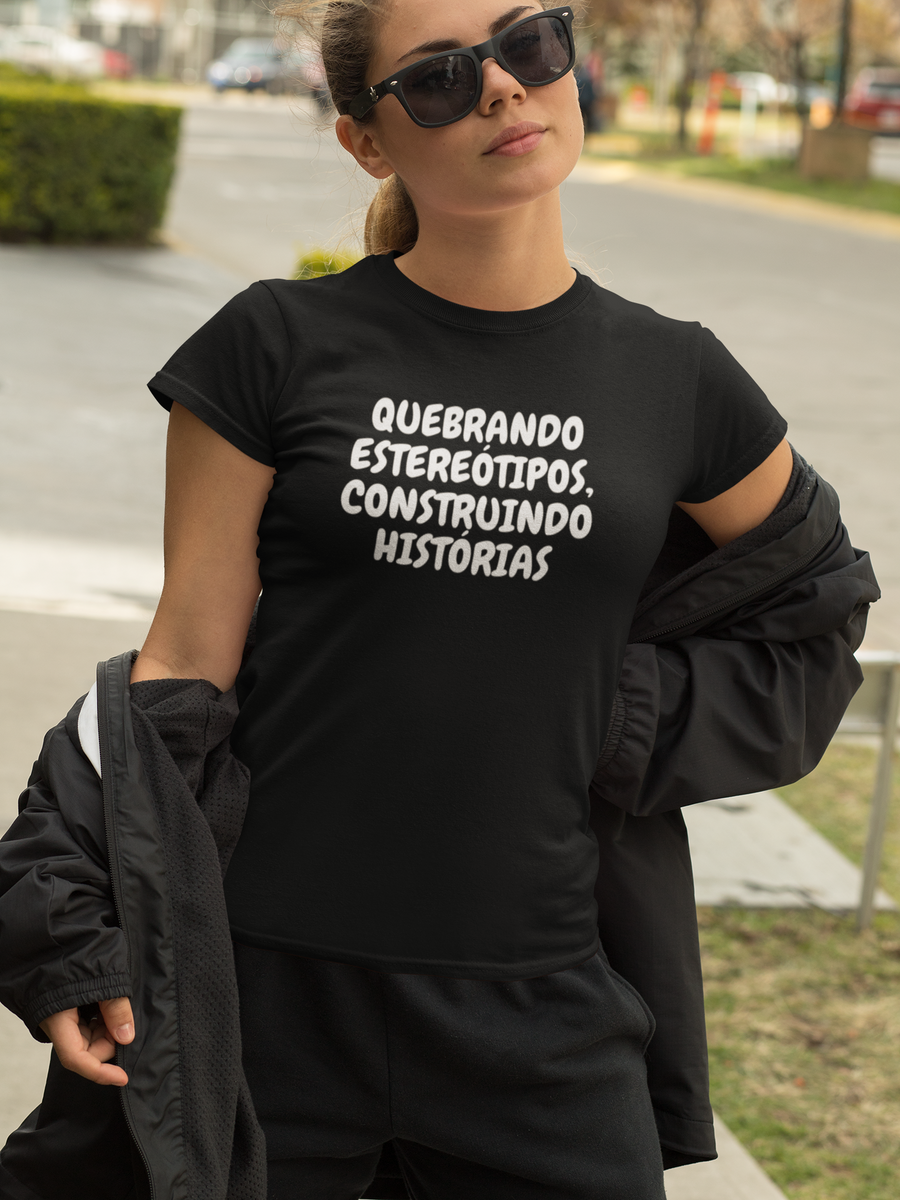 Nome do produto: camiseta useus - quebrando estereótipos