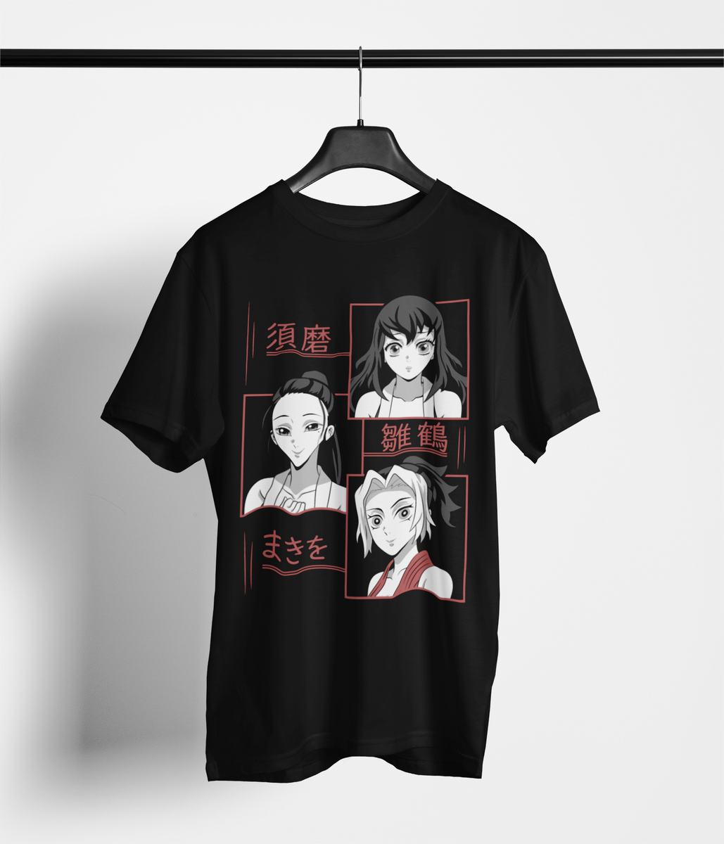 Nome do produto: Camiseta Unissex - Suma, Makio e Hinatsuru