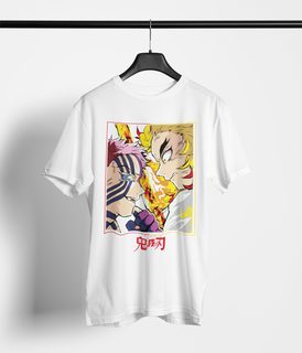 Camiseta Unissex - Akaza & Rengoku