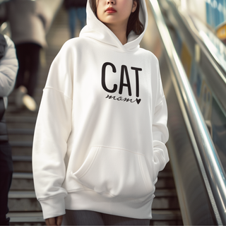 Nome do produtoMoletom com Capuz - Cat Mom