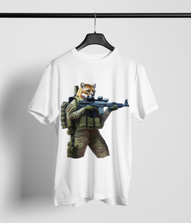 Camiseta Estampada Puma Fuzileiro