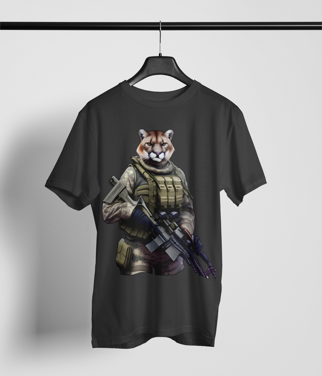 Nome do produto: Camiseta Estampada Puma Fuzileiro
