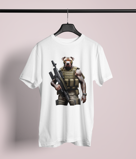 Camiseta Estampa Pitbull2.0 Fuzileiro