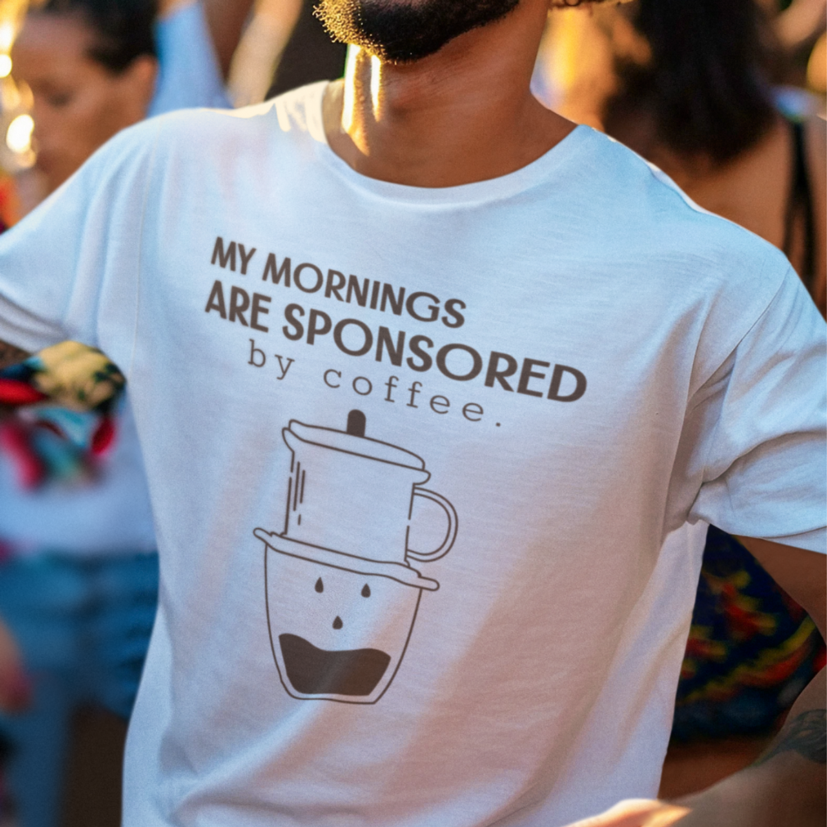 Nome do produto: My Mornings are Sponsored
