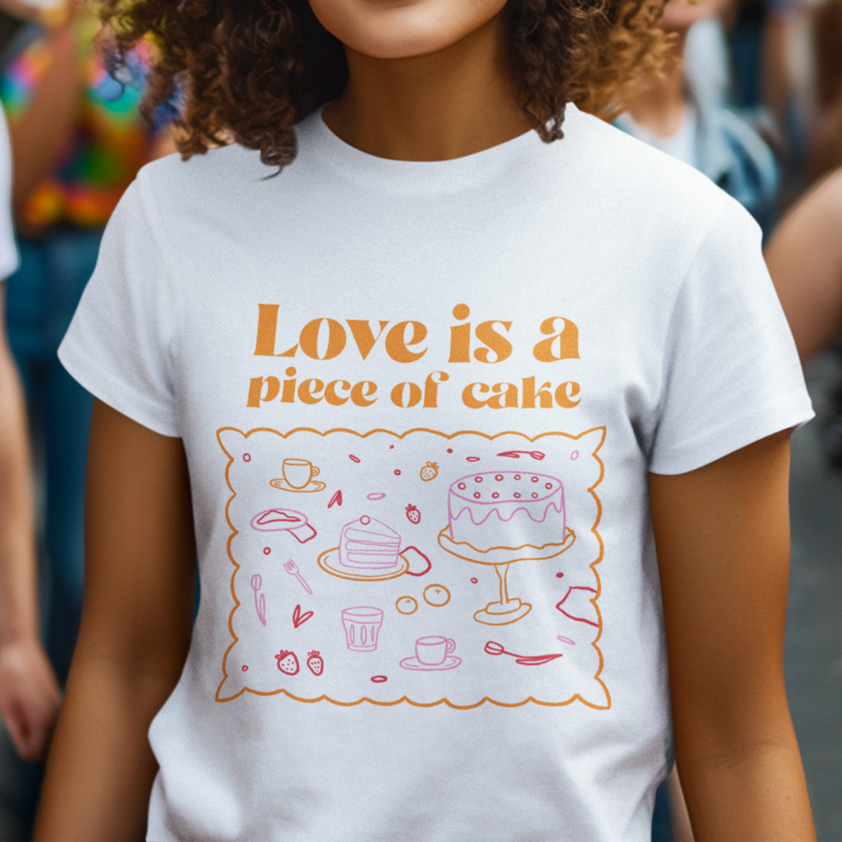 Nome do produto: Babylook Love is a Piece of cake