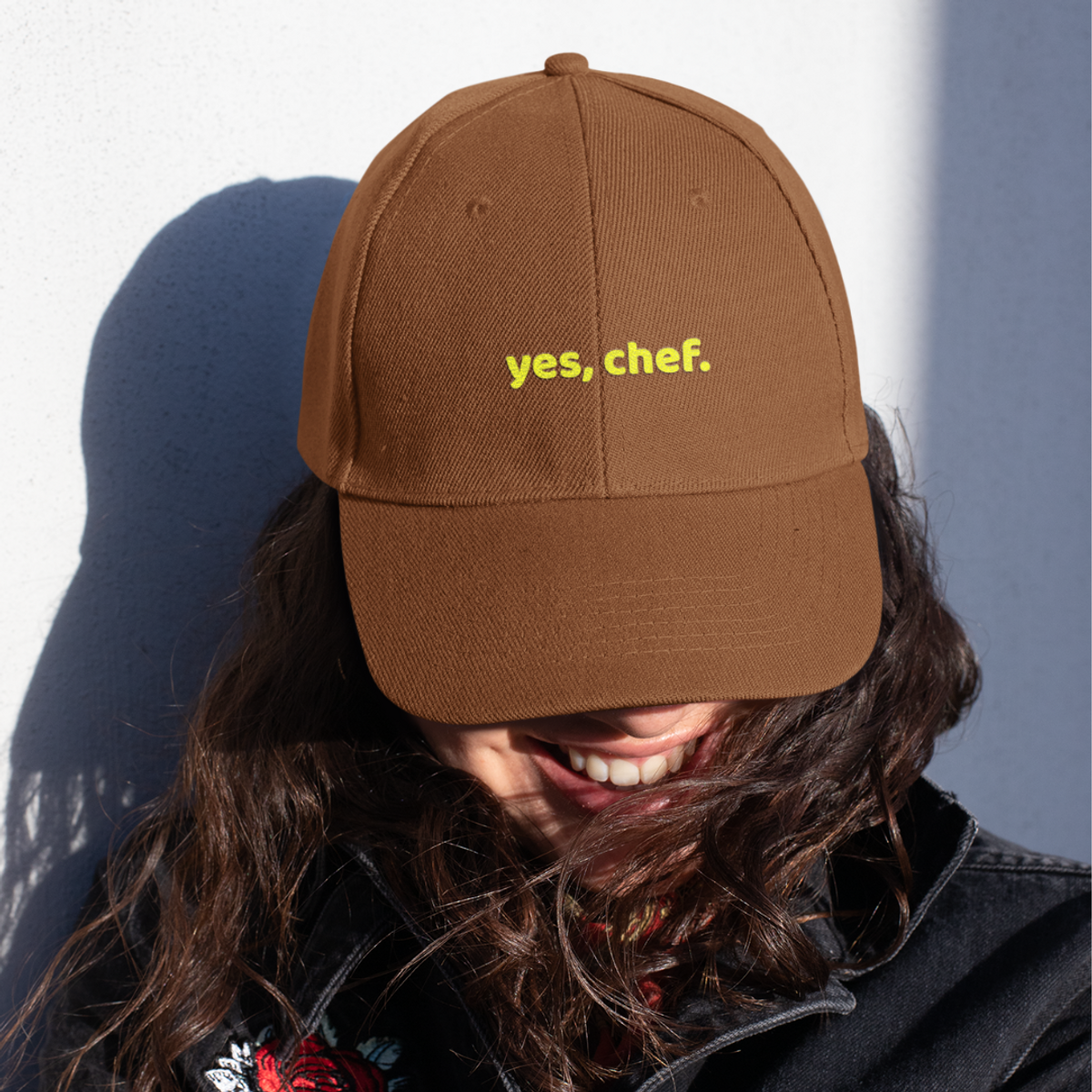 Nome do produto: Boné Sarja - yes, chef.