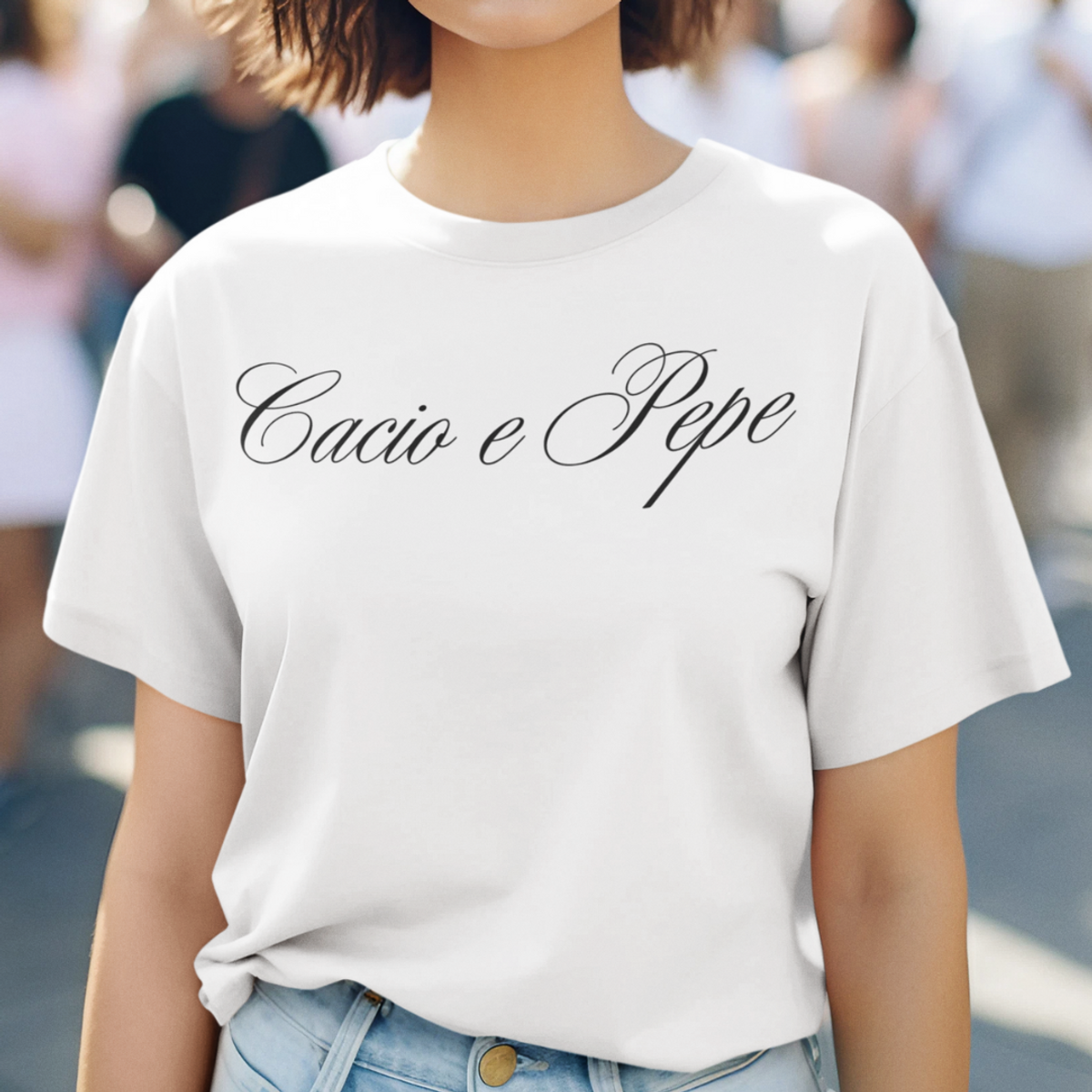 Nome do produto: T-shirt Cacio & Pepe