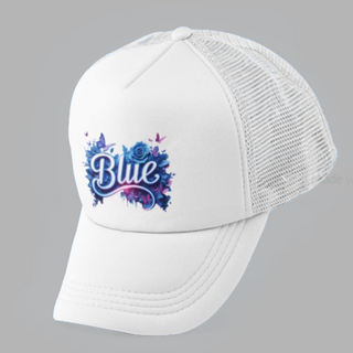 Nome do produtoBoné Americano com tela (TRUCKER) - BLUE