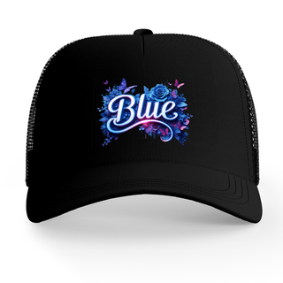 Nome do produtoBoné Americano com tela (TRUCKER) - BLUE