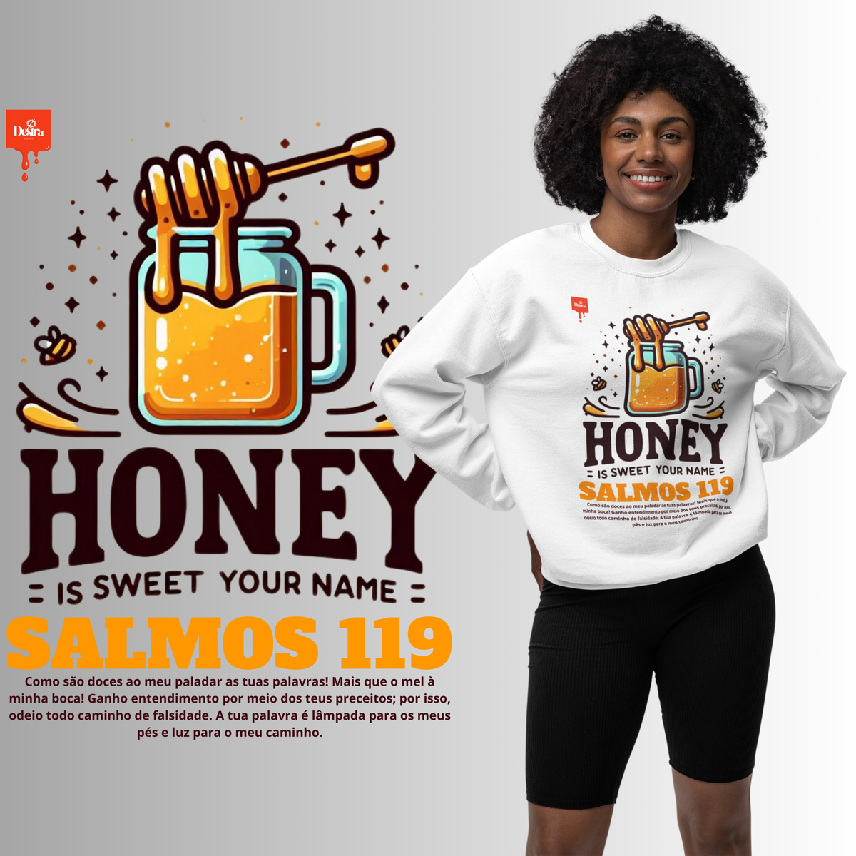 Nome do produto: Destra - Moletom Honey