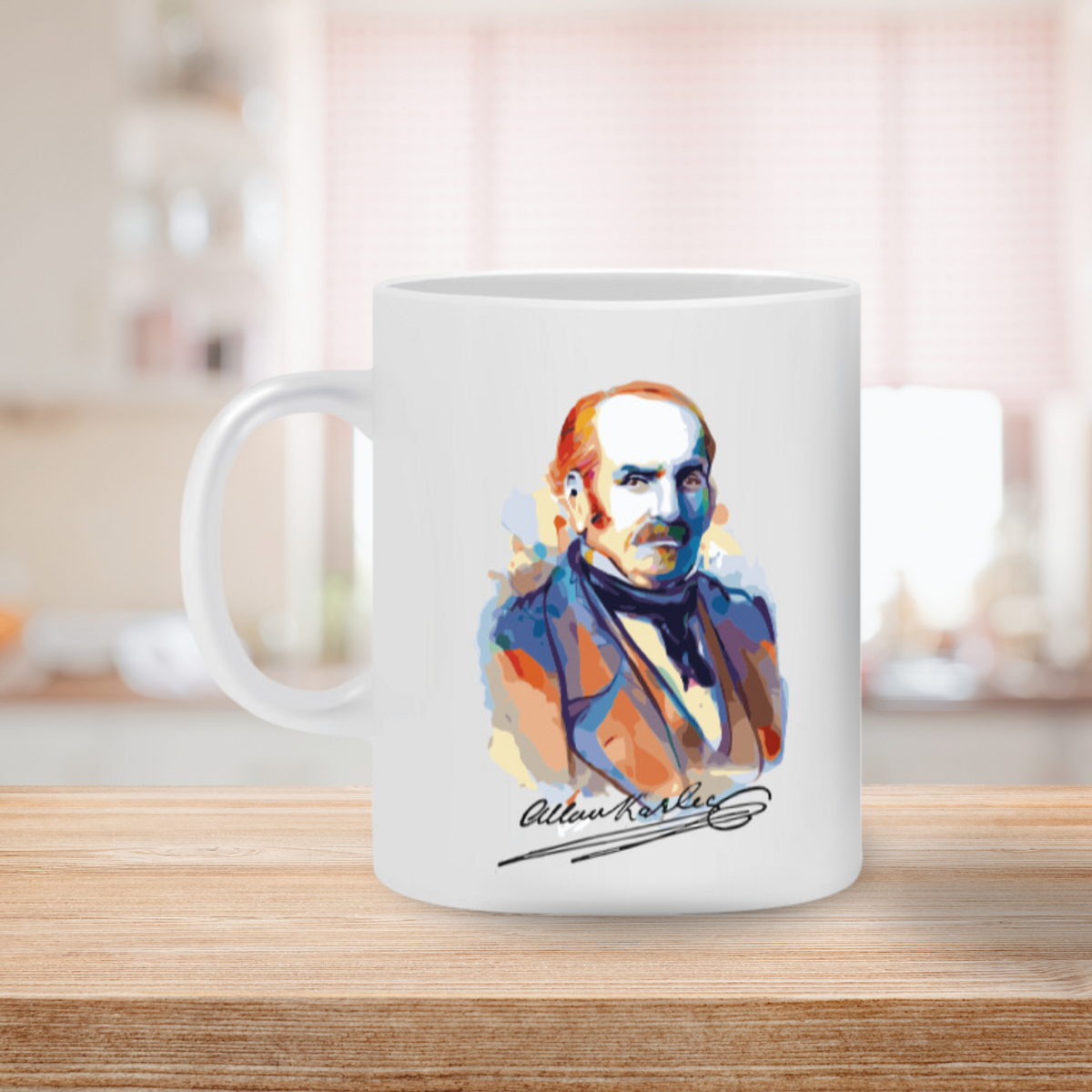 Nome do produto: Caneca Allan Kardec Pintura