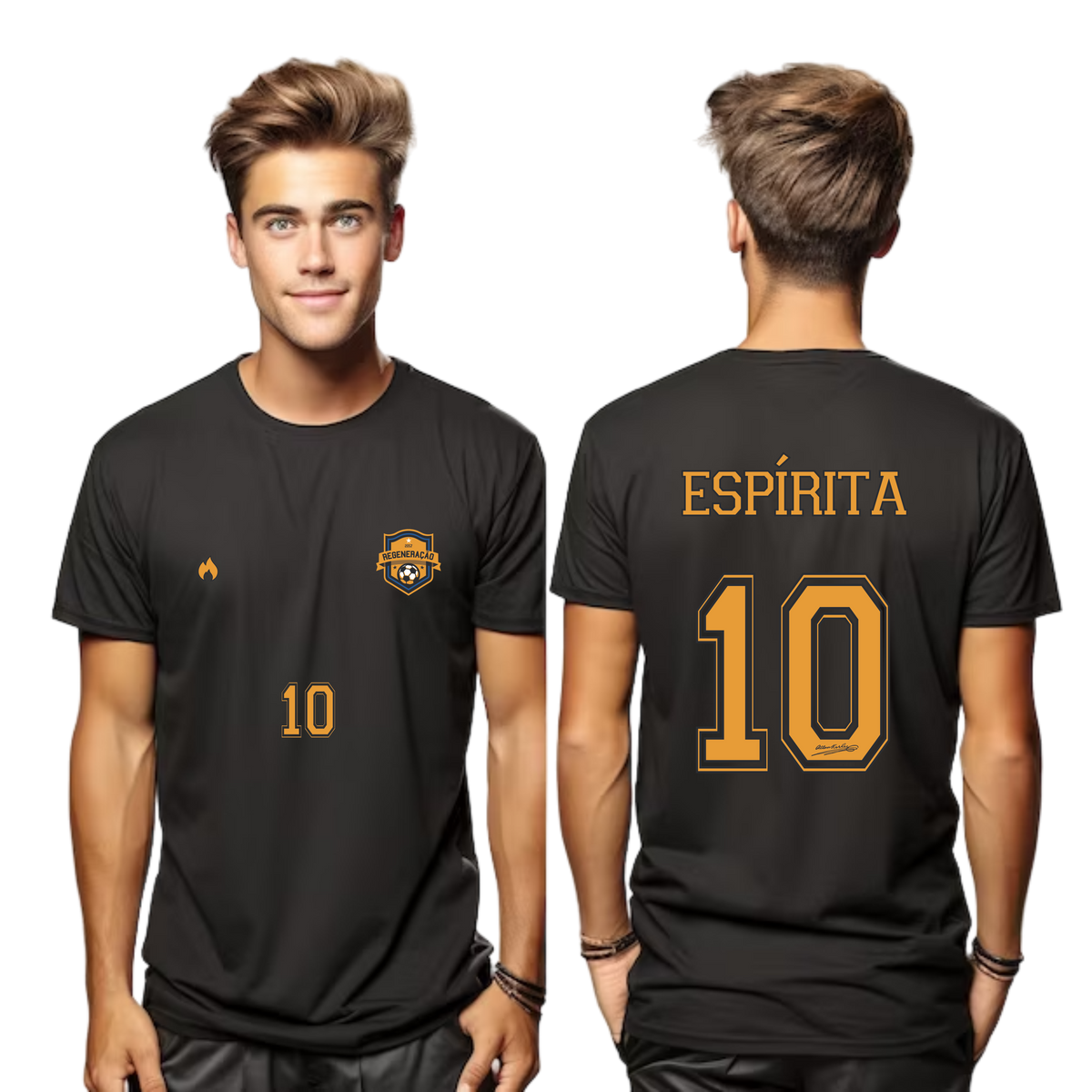 Nome do produto: Camiseta Espírita Seleção da Regeneração