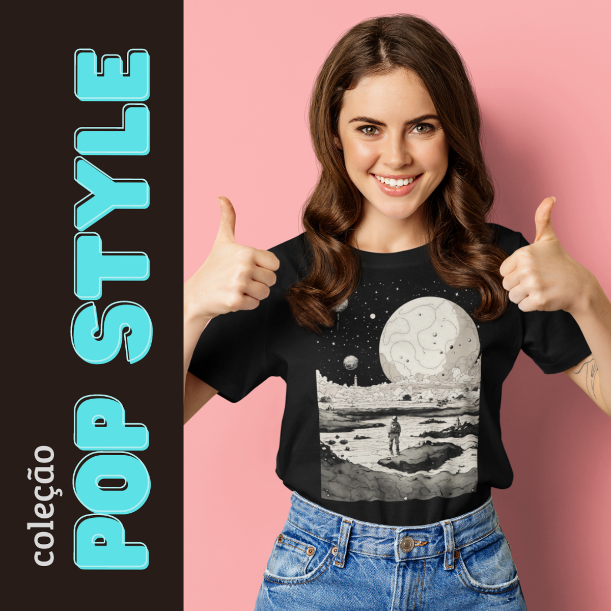 Nome do produto: Camiseta pop style planet