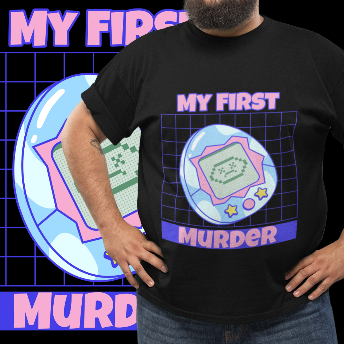 Nome do produto: PLUS SIZE - MY FIRST MURDER (TAMAGOTCHI)