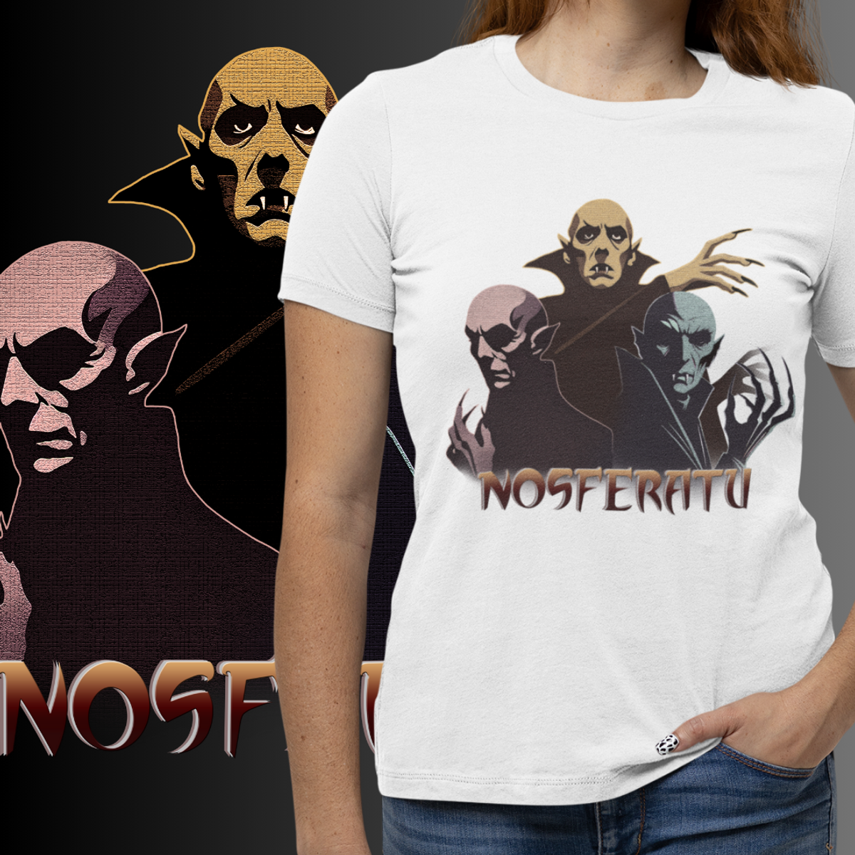 Nome do produto: BABY LOOK NOSFERATU - COLORS