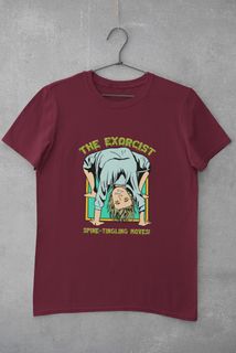 Nome do produtoCAMISETA O EXORCISTA - SPINE-TINGLING MOVES