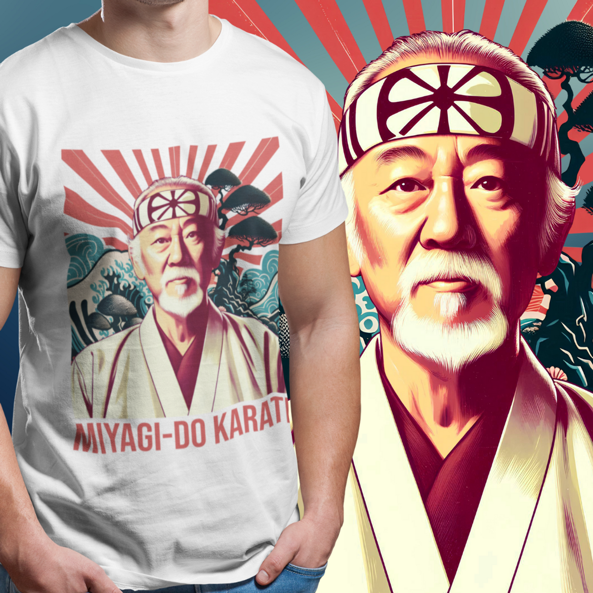 Nome do produto: CAMISETA - MIYAGI-DO KARATE 