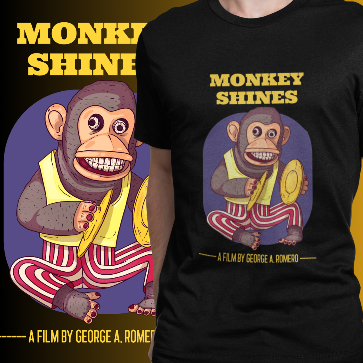 Nome do produto: CAMISETA - MONKEY SHINES