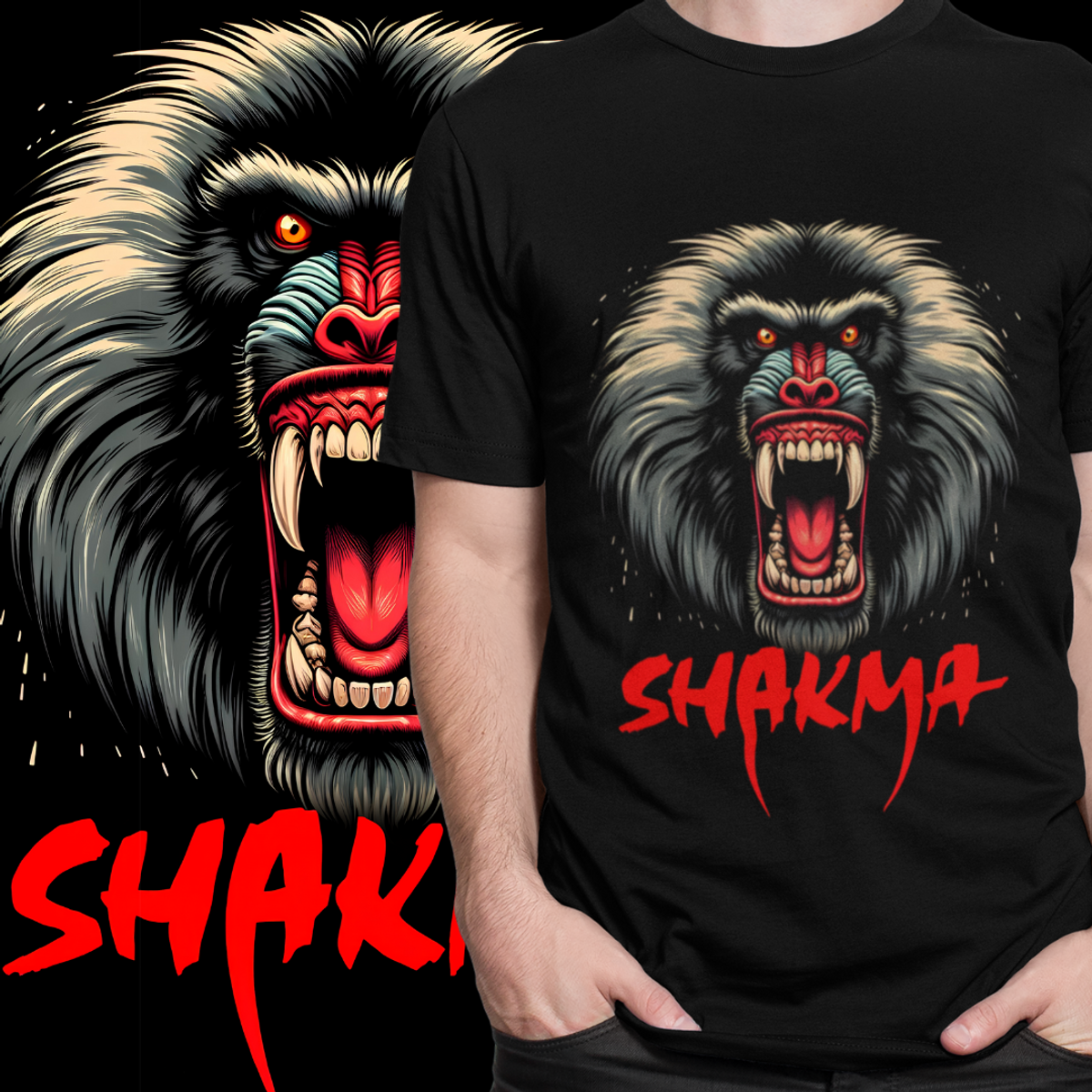 Nome do produto: CAMISETA - SHAKMA