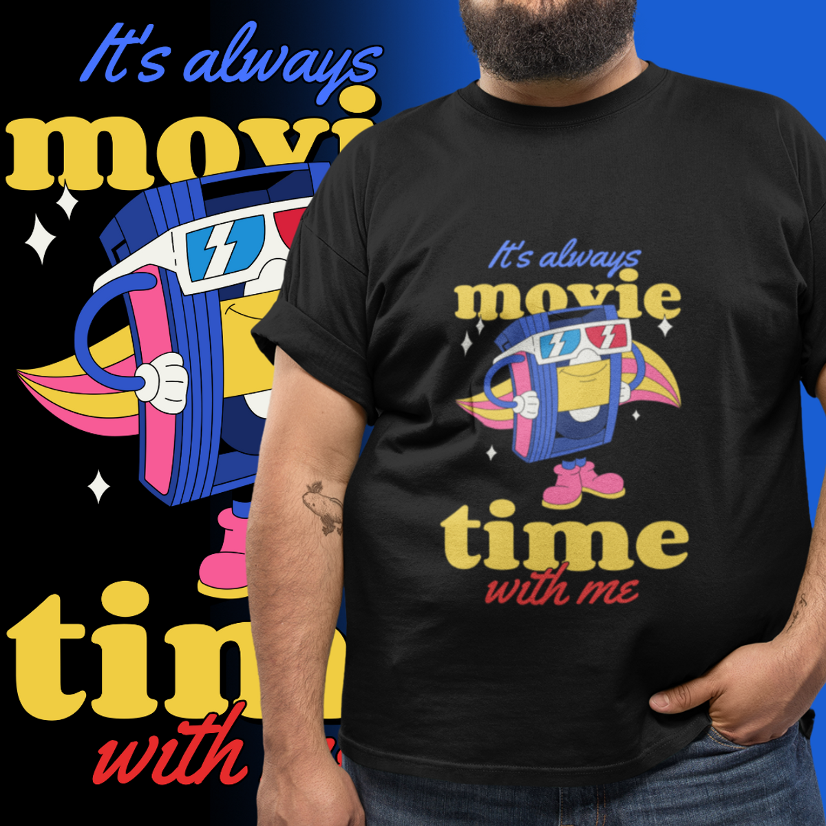 Nome do produto: PLUS SIZE - MOVIE TIME