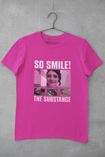 Nome do produtoCAMISETA A SUBSTÂNCIA - SO SMILE