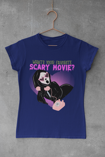 Nome do produtoBABY LOOK - FAVORITE SCARY MOVIE - COLORS