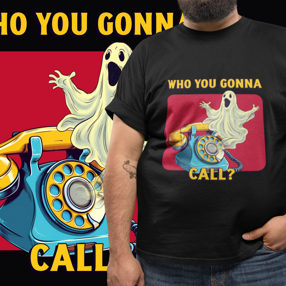 Nome do produto: PLUS SIZE - WHO YOU GONNA CALL? GHOSTBUSTERS