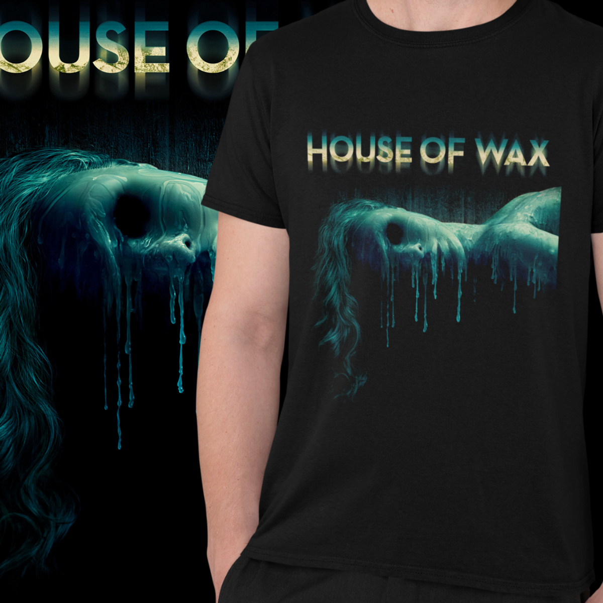 Nome do produto: CAMISETA A CASA DE CERA - HOUSE OF WAX