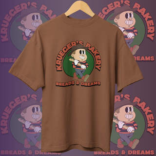 Nome do produtoCAMISETA OVERSIZED - KRUEGERS BAKERY PÃES E SONHOS