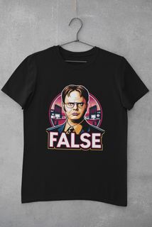 Nome do produtoPLUS SIZE - DWIGHT: FALSE - THE OFFICE (Preta)