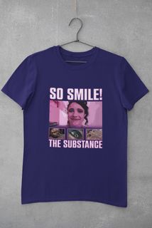 Nome do produtoCAMISETA A SUBSTÂNCIA - SO SMILE