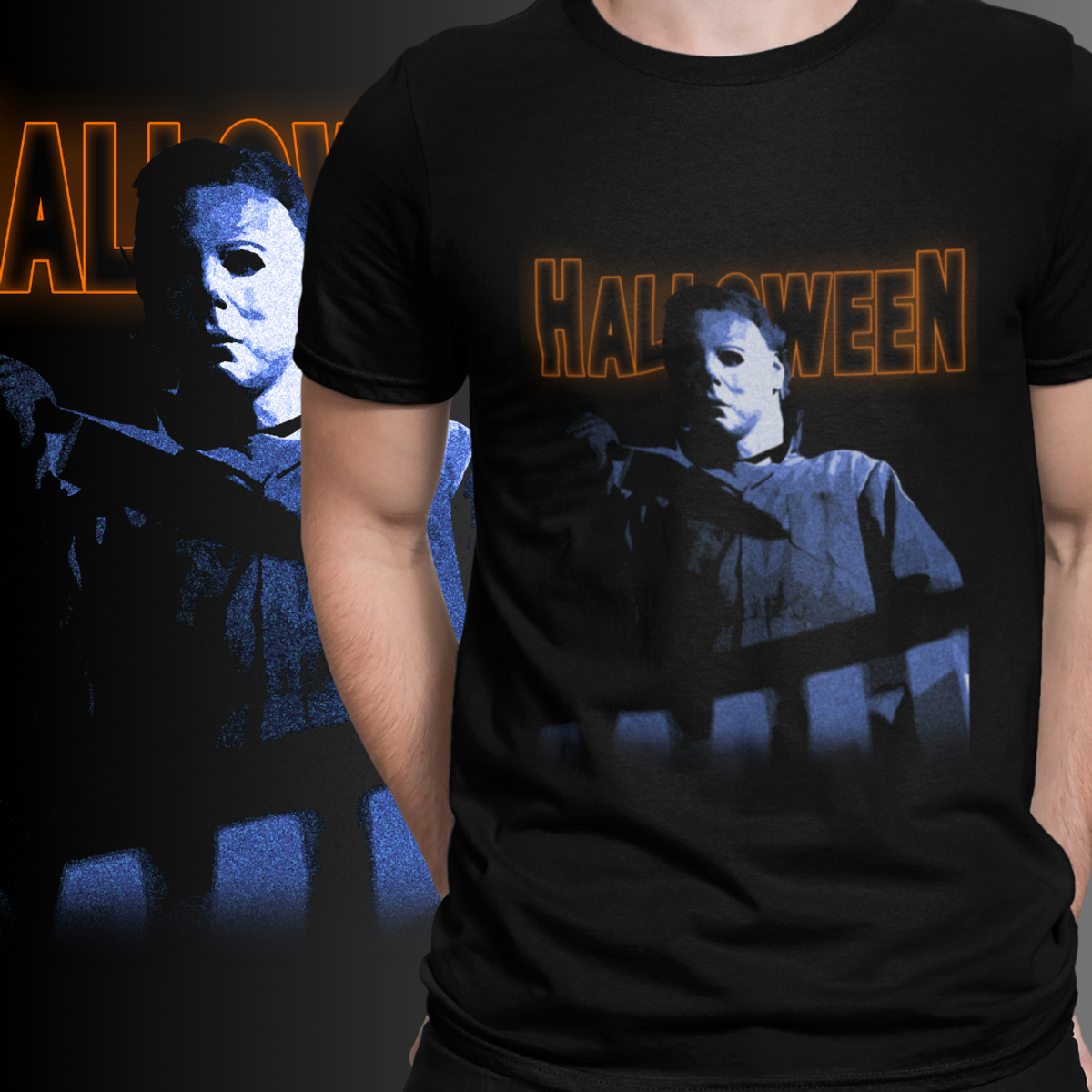 Nome do produto: CAMISETA HALLOWEEN - MICHAEL MYERS