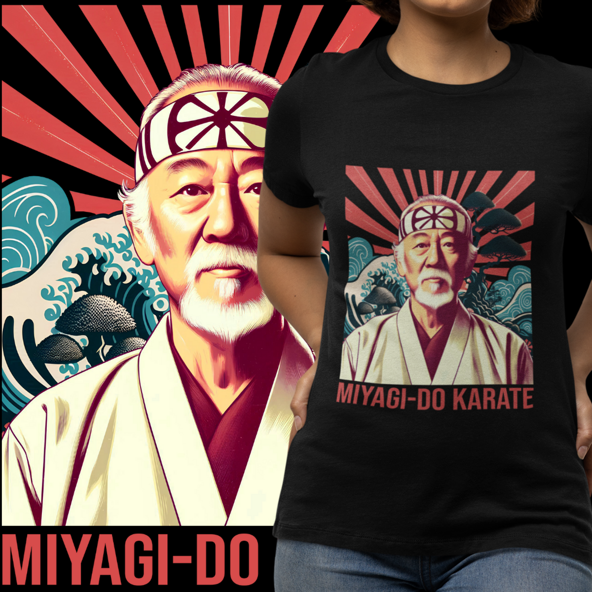 Nome do produto: BABY LOOK - MIYAGI-DO KARATE