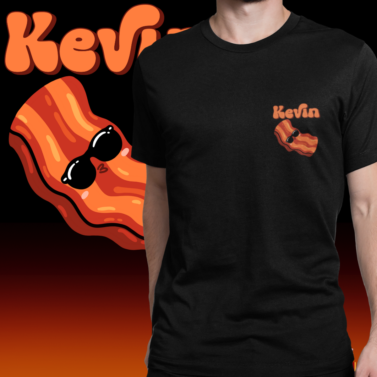 Nome do produto: CAMISETA - KEVIN BACON