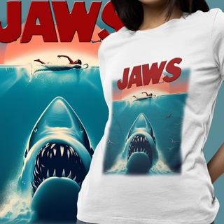 BABY LOOK - TUBARÃO (JAWS)