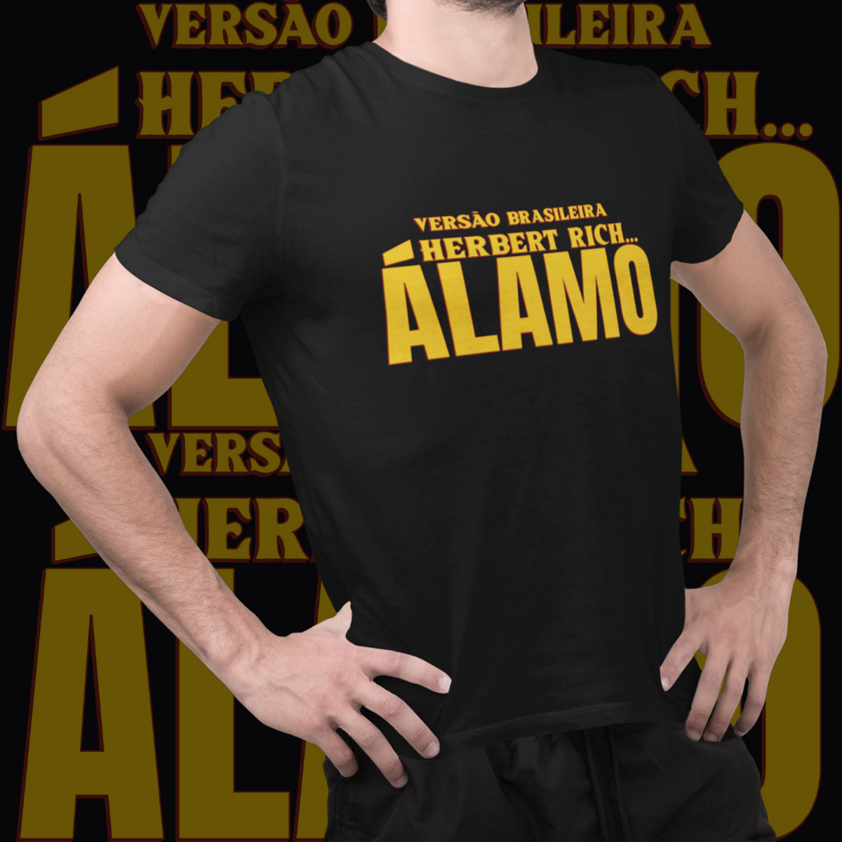 Nome do produto: CAMISETA - VERSÃO BRASILEIRA HERBERT RICH... ÁLAMO