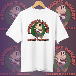 Nome do produtoCAMISETA OVERSIZED - KRUEGERS BAKERY PÃES E SONHOS