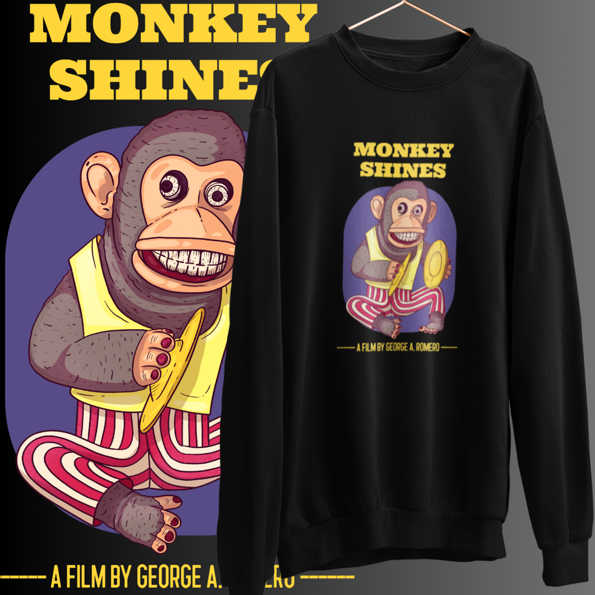 Nome do produto: MOLETOM - MONKEY SHINES