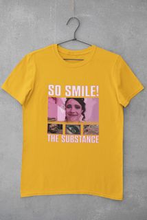 Nome do produtoCAMISETA A SUBSTÂNCIA - SO SMILE