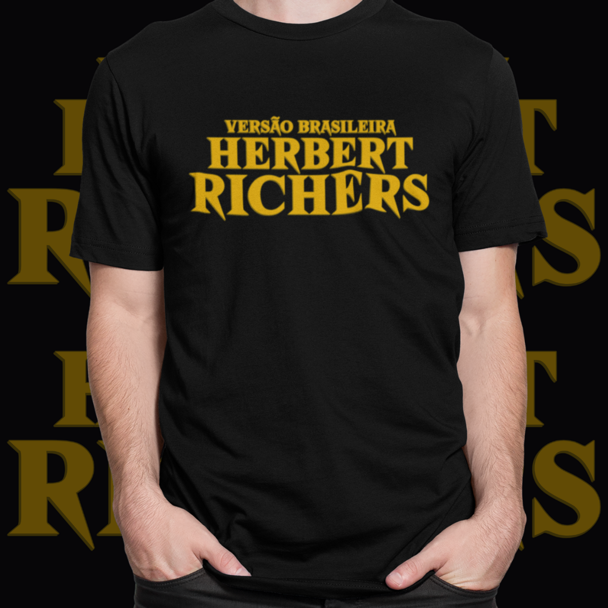 Nome do produto: CAMISETA - VERSÃO BRASILEIRA HERBERT RICHERS