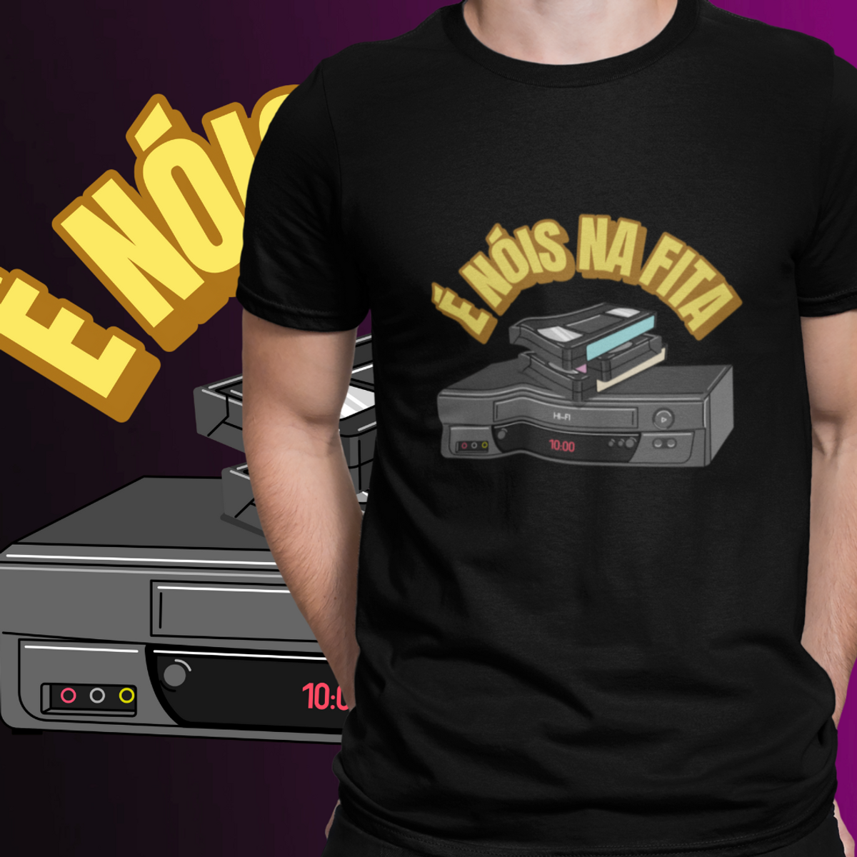 Nome do produto: CAMISETA - É NÓIS NA FITA