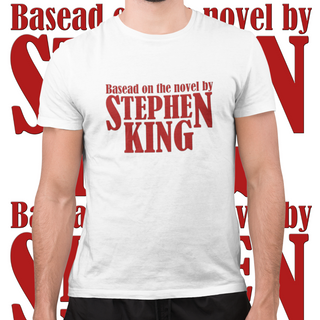 Nome do produtoCAMISETA - BASEAD ON THE NOVEL BY STEPHEN KING