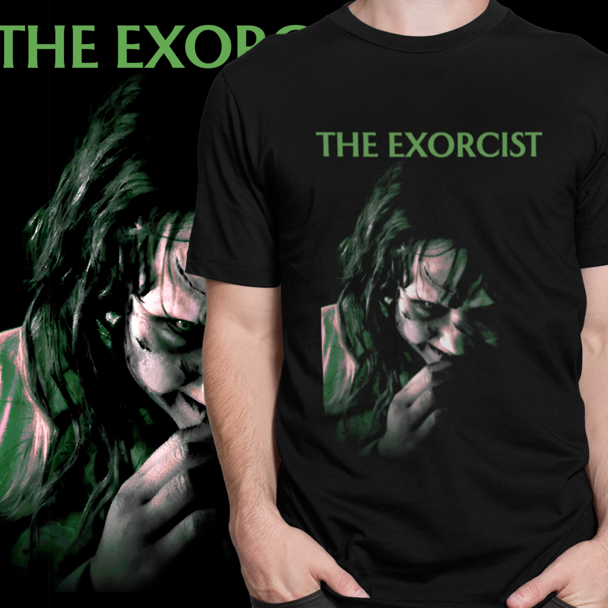 Nome do produto: CAMISETA O EXORCISTA - REGAN