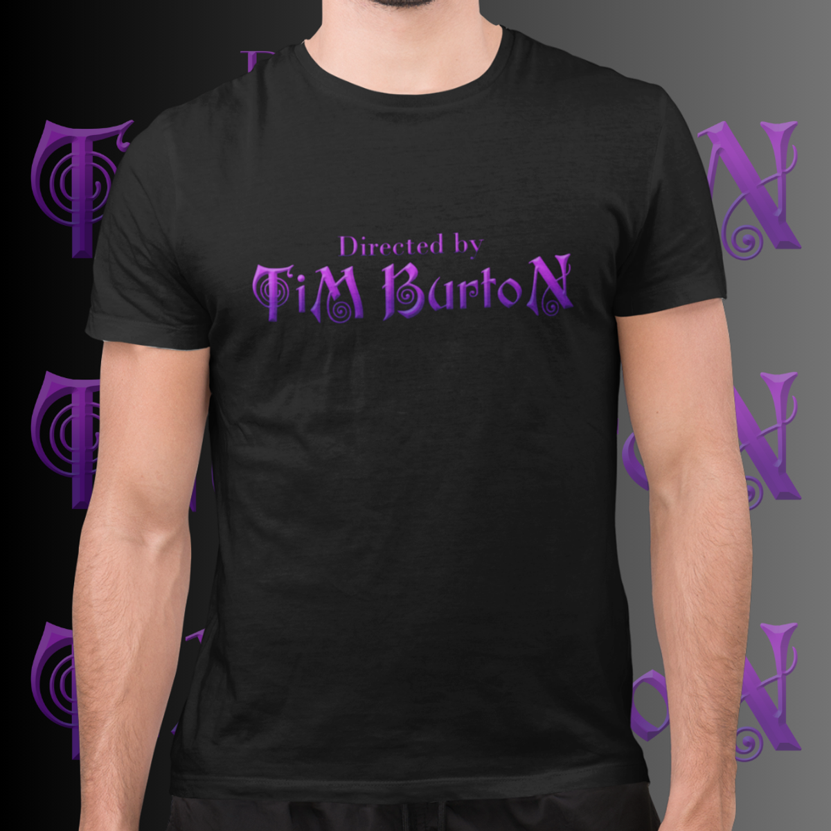 Nome do produto: CAMISETA - DIRECTED BY TIM BURTON