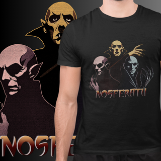 CAMISETA NOSFERATU (PRETA)