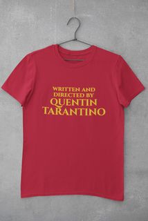 Nome do produtoCAMISETA - TARANTINO (WRITTEN AND DIRECTED BY)