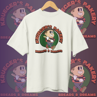 Nome do produtoCAMISETA OVERSIZED - KRUEGERS BAKERY PÃES E SONHOS